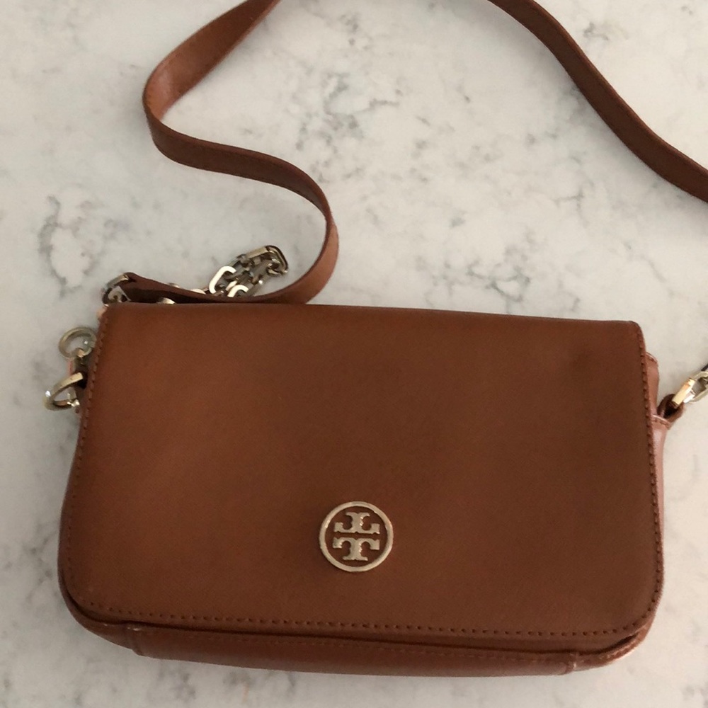 Tory Burch Robinson chain purse/clutch